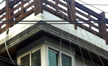 Waterproofing and Safety Repairs at the Jusarang Community Church - South Korea (Before - 1)